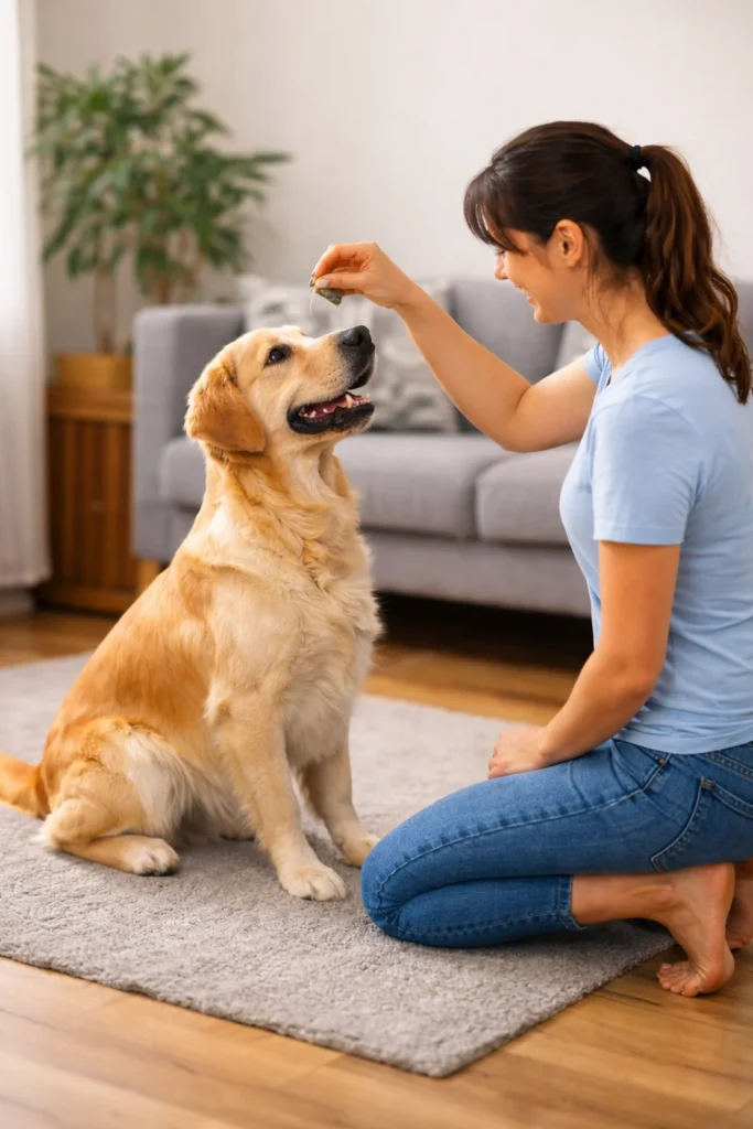 How to Train Your Dog to Sit and Down