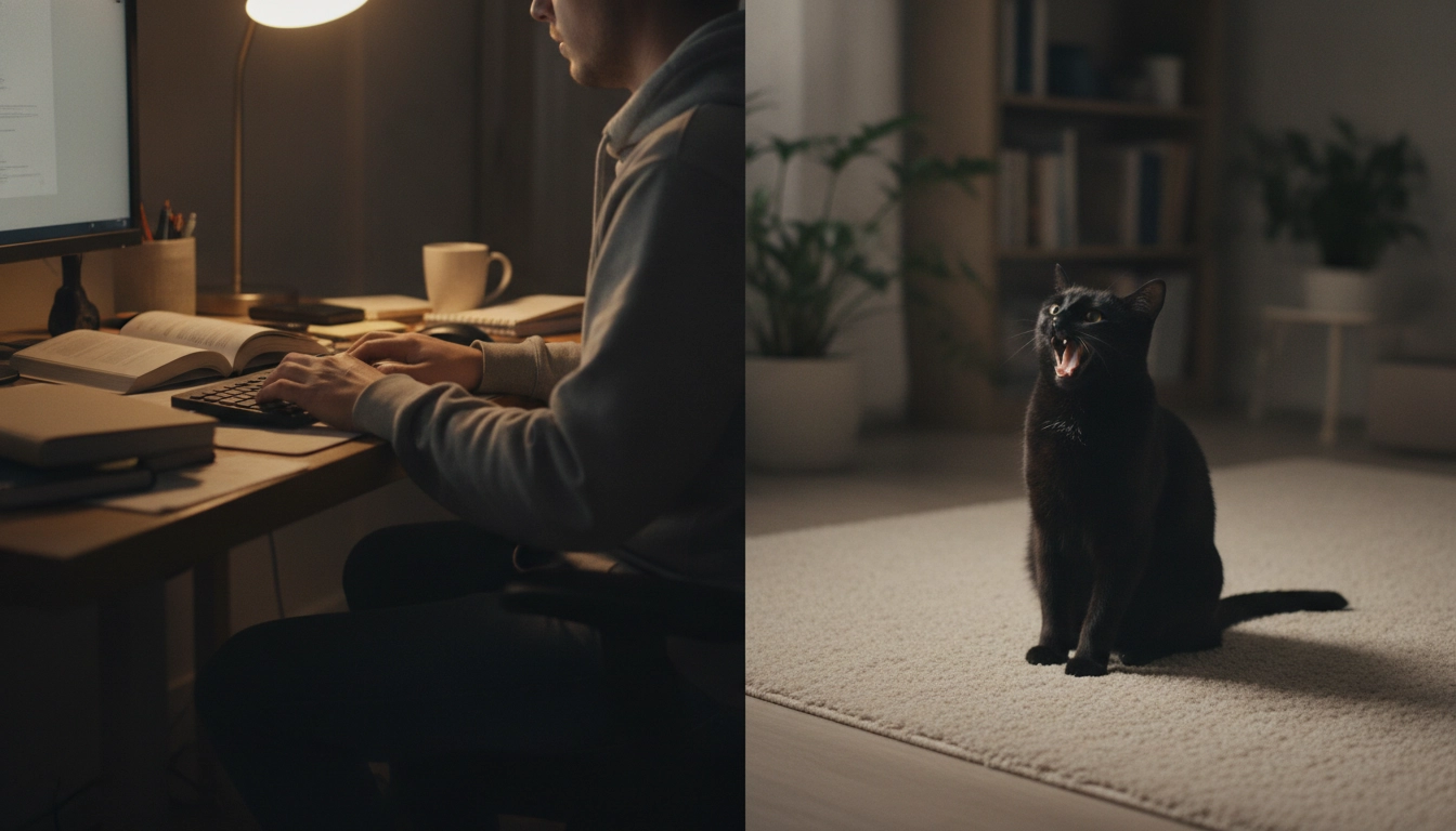 Why Is My Cat Meowing So Much? 12 Common Reasons Explained Avoiding the reinforcement loop by not responding to a cat's meows for attention.